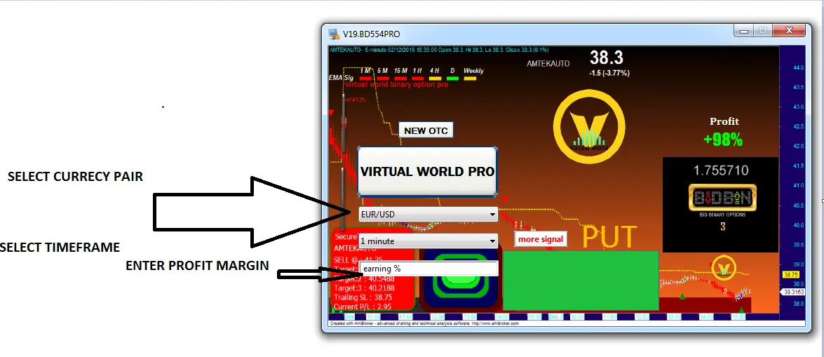 Automatic binary option trading software