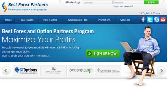 Binary option affiliate website