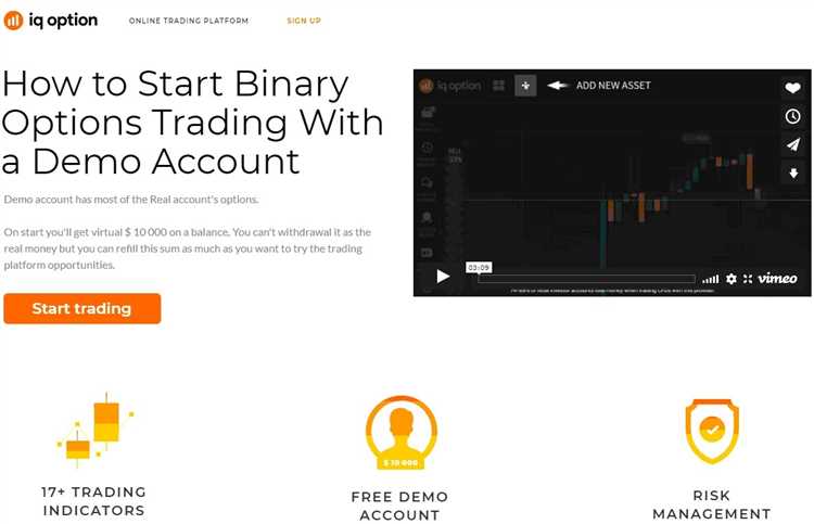 Binary option demo account no deposit