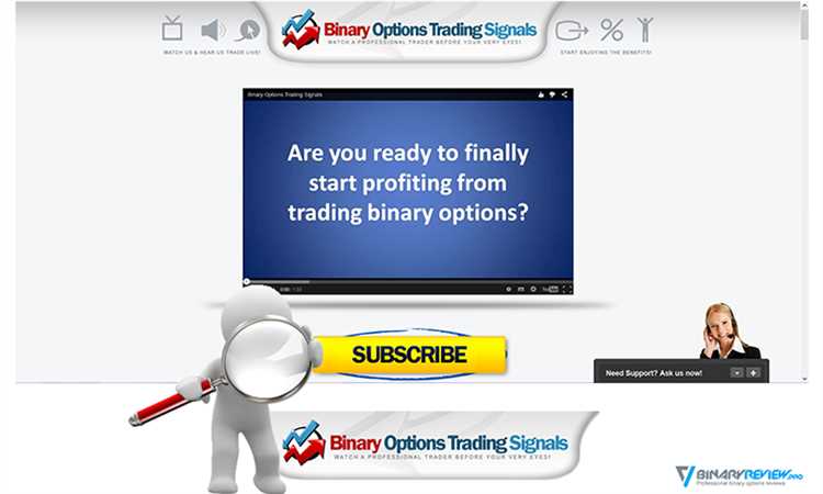 Binary option live signals