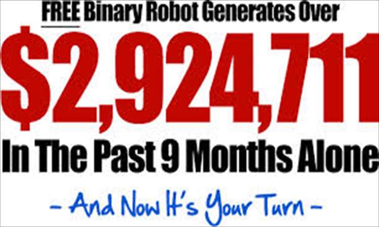 Binary option robot opiniones