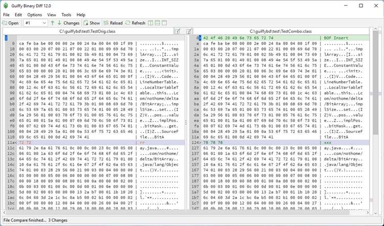 Option compare binary