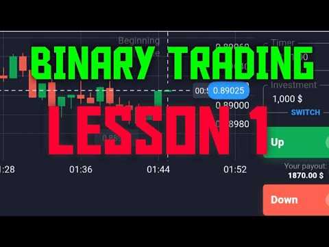 What is binary option trading in tagalog