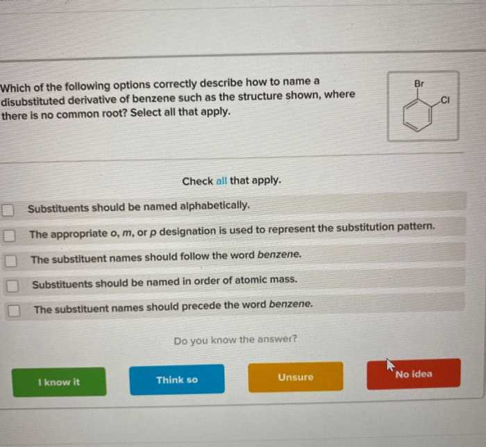 Which of the following options correctly describe how to name binary acids? select all that apply.